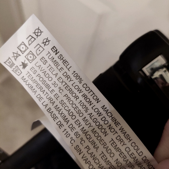 Recycled cotton distressed denim low cut jeans - Picture 3 of 4